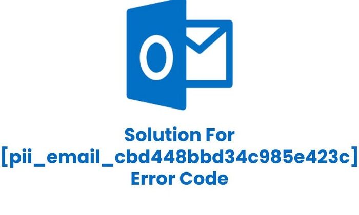 How to get rid of [pii_email_cbd448bbd34c985e423c] error in Microsoft Outlook?