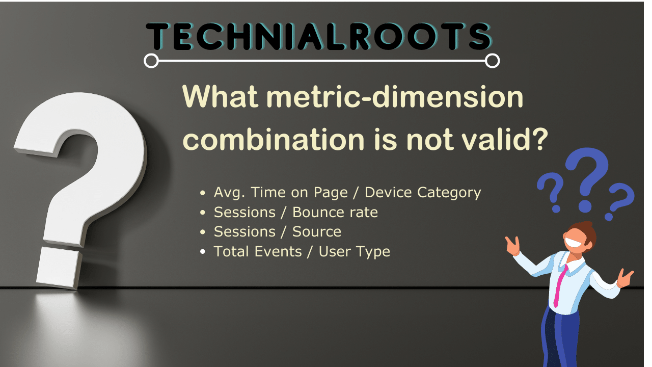 What Metric Dimension Combination Is Not Valid ?